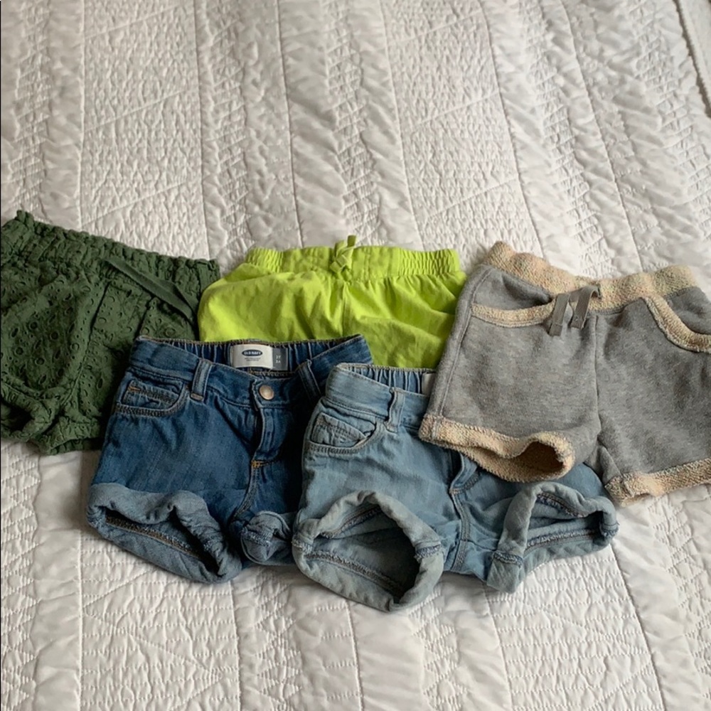 18mo-2T Girls Shorts Bundle